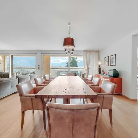 Daire Luxury 4-bedroom At Le National By Guestlee Montrö